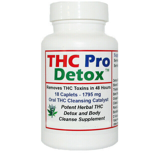 Thc Pro Detox - 2 Days To Remove Thc Metabolites - Herbal Detox, Made In The Usa