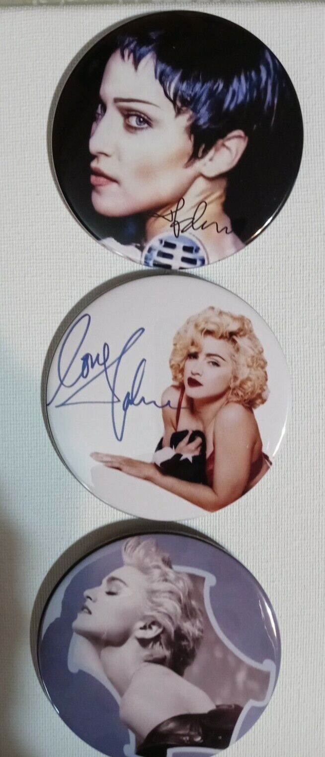 Madonna Pinback Buttons