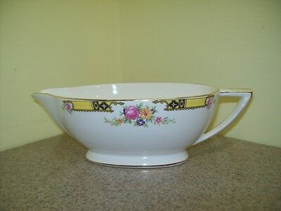 Vintage Edwin M. Knowles China Co. Semi Vitreous Gravy Boat