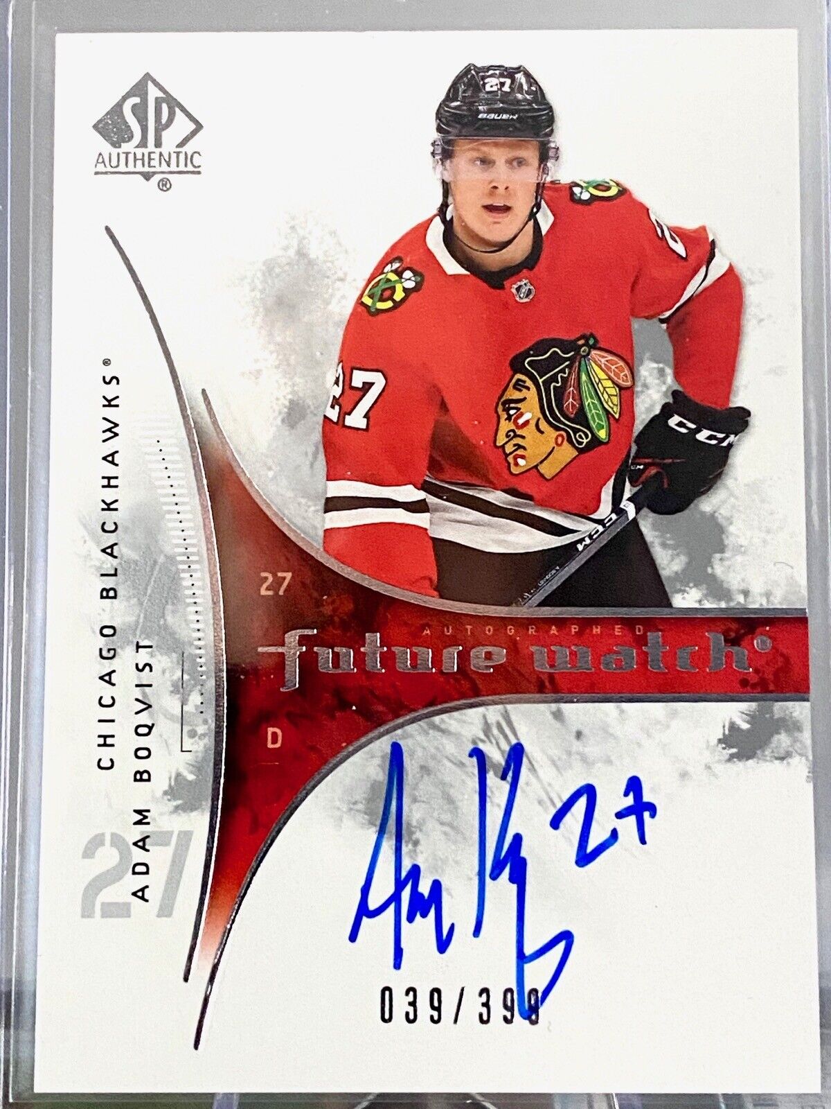2019-20 Sp Authentic '09-10 Retro Future Watch Autographs #rfwaab A On Card Auto