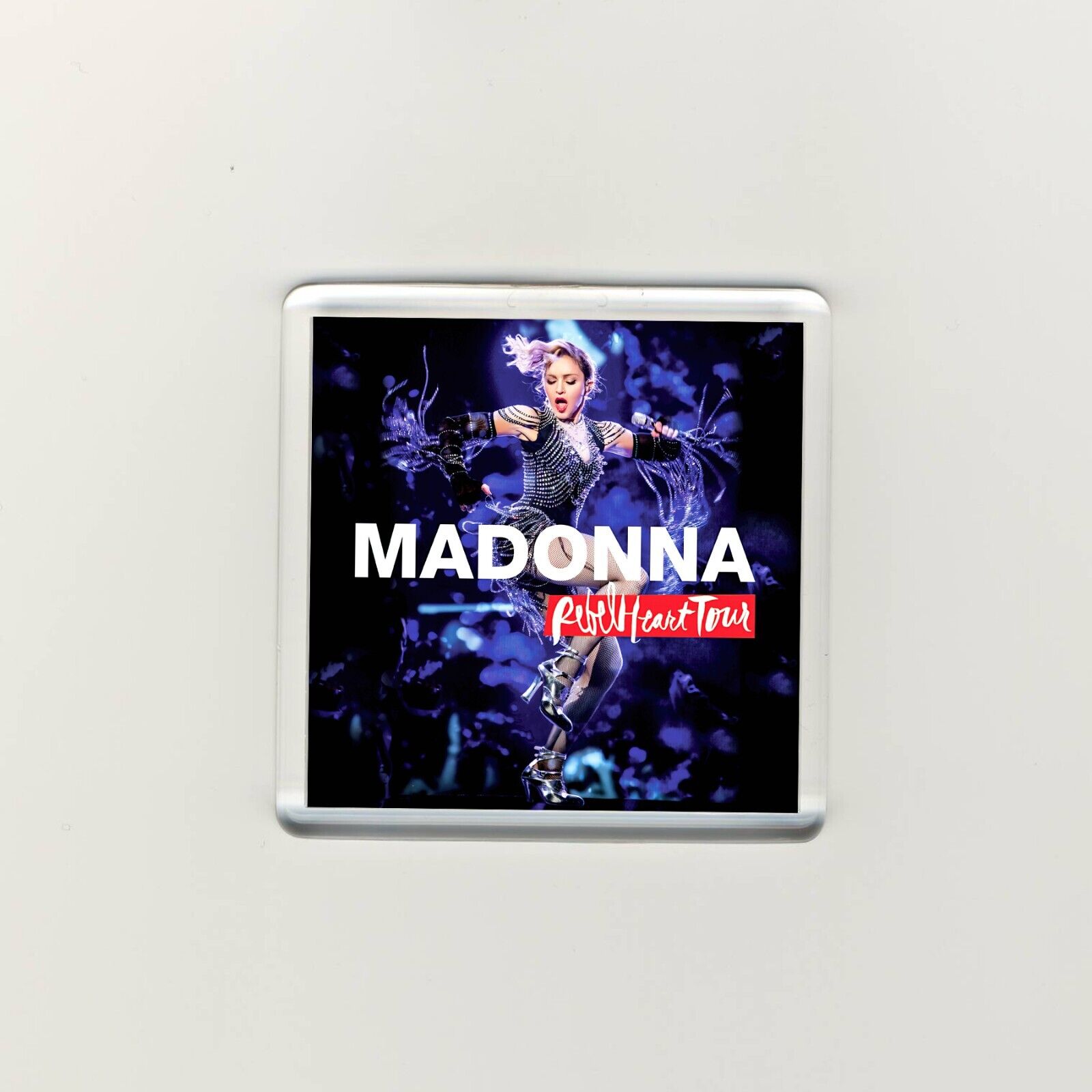 Madonna Rebel Heart Tour Acrylic Fridge Refrigerator Magnet